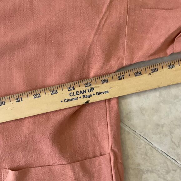 Ces Femme Dress Women’s size Small shapeless minimalist Orange peach pockets - Picture 8 of 9